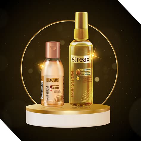 Streax Hair Serum Vitalised with Walnut Oil