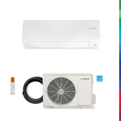 Bosch Climate 5000 Single Zone 18 000 Btu 1 5 Ton Ductless Mini Split