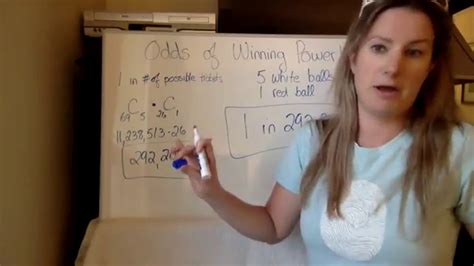 Calculating The Odds Of Winning Powerball Youtube