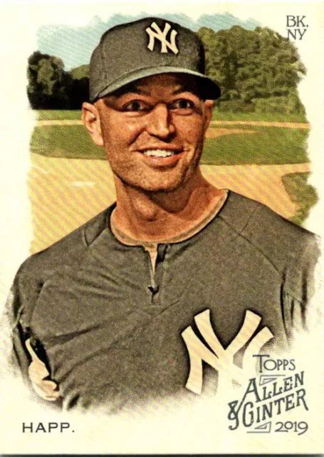 Topps Allen Ginter Baseball J A Happ Eur Picclick Fr