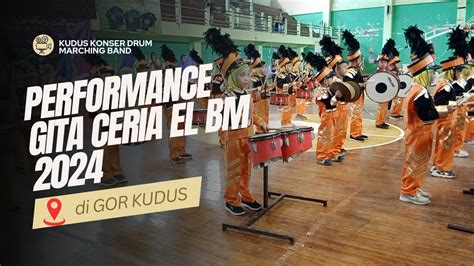 Spektakuler Penampilan Tim Marching Band Gita Ceria El BM Tahun