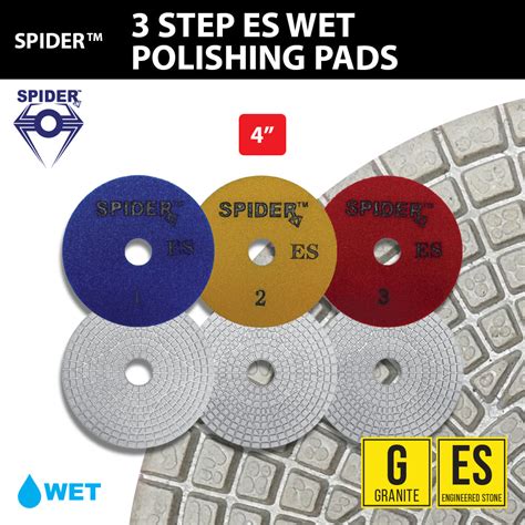 Dura Three Step Dry Polishing Pads Detroit Diamond Tools