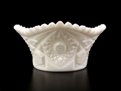 Vintage Le Smith Milk Glass Candy Dish And 50 Similar Items