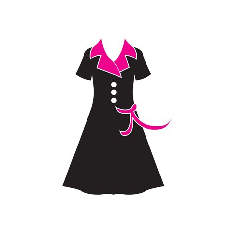 dress icon logo vector design template 15158645 Vector Art at Vecteezy