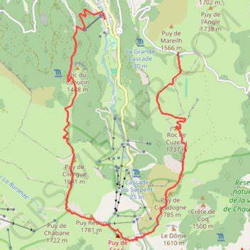 Trace Gps Rando Du Le Mont Dore Auvergne Itin Raire Parcours