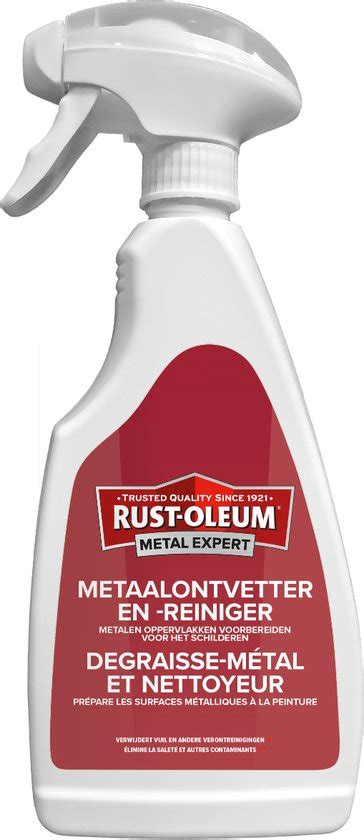 Rust Oleum Métal Expert Dégraissant et nettoyant pour métaux 500 ml