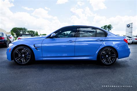 Bmw M Sedan Looks Great In Yas Marina Blue