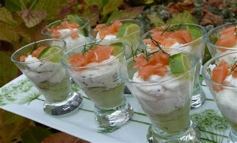 Verrine Avocat Saumon Et Crevette Très Frais Un Régal Et Hyper