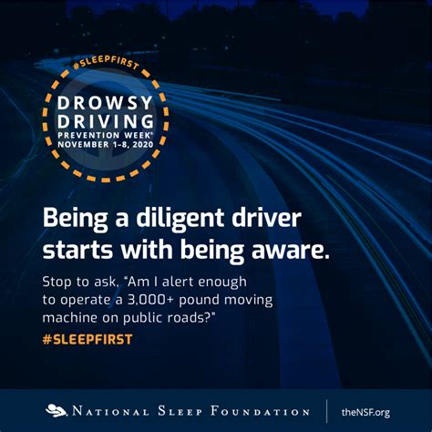 Drowsy Driving Prevention Week® Media Assets - National Sleep Foundation