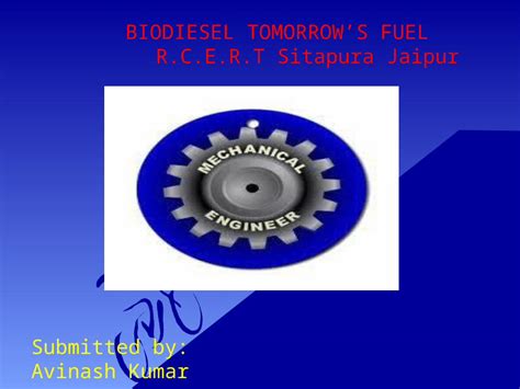 Ppt Biodiesel Dokumentips