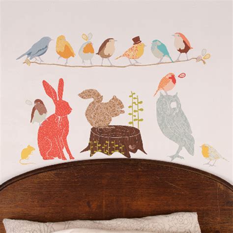 Cute Fabric Wall Stickers For Kids Rooms - DigsDigs