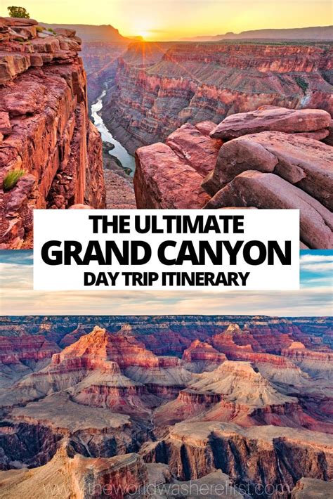 Planning a Grand Canyon Day Trip from Sedona or Phoenix - The World Was Here First