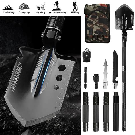 Multifunction Camping Shovel Survival Folding Shovels Military Tactical