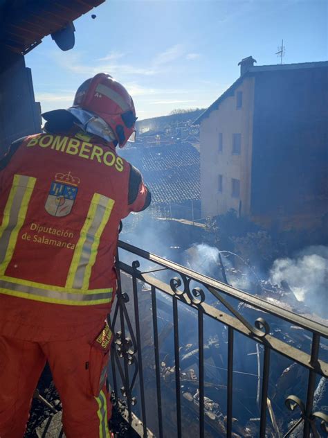 Dipusalamanca On Twitter INCENDIO LA ALBERCA El Incendio Originado