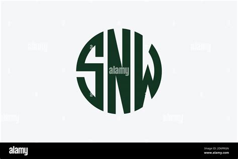 snw logo stock vector images alamy