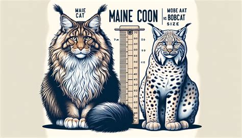 Maine Coon vs Bobcat Size: A Comprehensive Comparison Guide