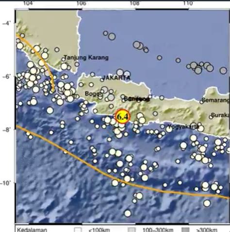 Barusan Terjadi Gempa Terkini Jabar Hari Ini 3 Desember 2022 Mag 6 4