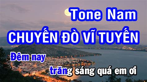 Karaoke Chuy N V Tuy N Tone Nam Nhan Ktv Youtube