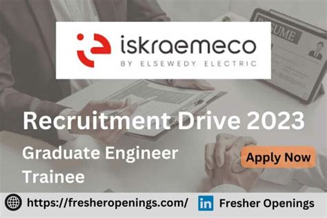 Iskraemeco Recruitment Hiring For Graduate Engineer Trainee