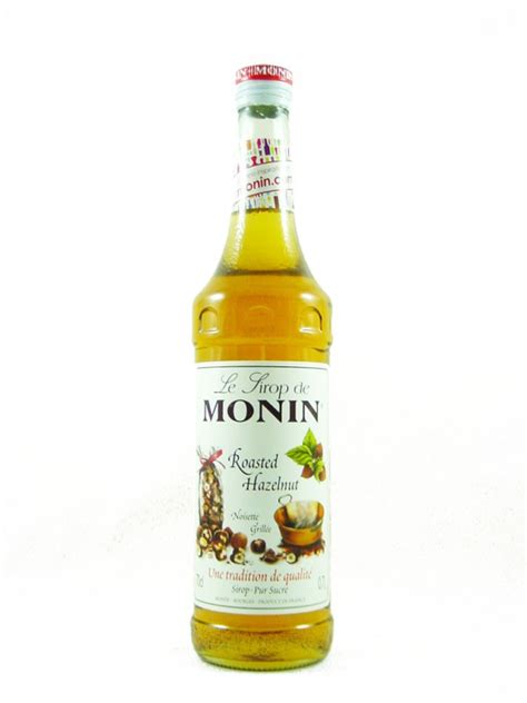 SIROP MONIN NOISETTE GRILLEE Boissons Du Monde