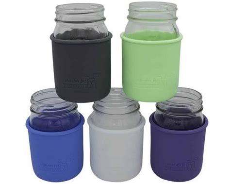 Silicone Sleeves For Regular Mouth Pint 16oz Mason Jars 2 Etsy Pint