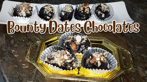 Special Chocolate Covered Stuffed Dates Iftar Special Ramadan Recipe