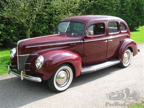 Car Ford V8 Deluxe 1940 For Sale PreWarCar