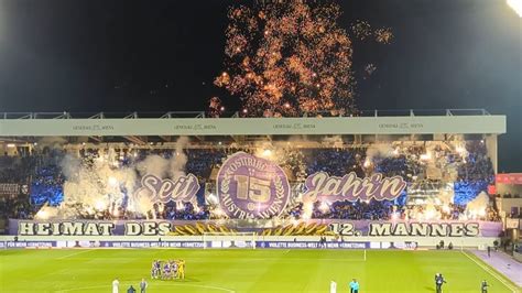 INCREDIBLE CHOREOGRAPHY By The ULTRAS Of AUSTRIA WIEN Austria Wien