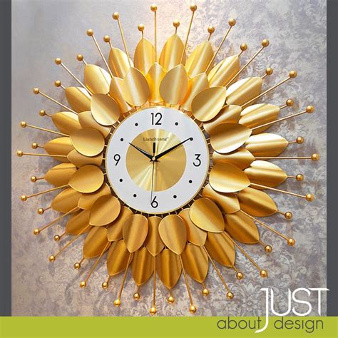 jam dinding wall clock onyx metal clock jam besi hiasan dinding home