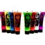 96 x 10ml UV Bodypaint Körpermalfarben Schwarzlicht fluoreszierende