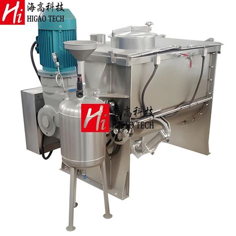 Double Ribbon Blade Spiral Mixer Blender For Dry Powder Dry Powder