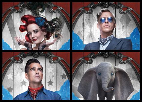 Dumbo 2019 colin farrell películas dumbo elefante michael keaton