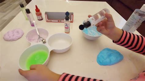 Slime Videoları Renk Renk Slime Yapımı Slime Nasıl Yapılır Slaym