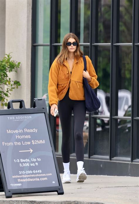 Kaia Gerber Out In West Hollywood About Her