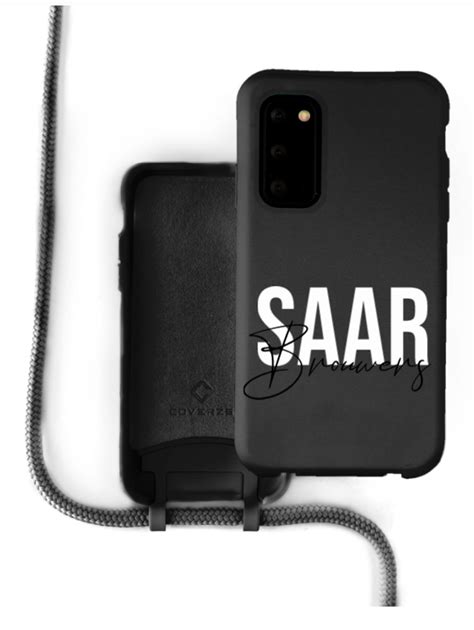 Silicone Case Met Koord Samsung Galaxy S Fe Zwart Name Name