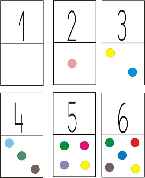 Domino De Numeros Y Cantidades Para Imprimir 5 Dominos Descargables Para Educacion Infantil