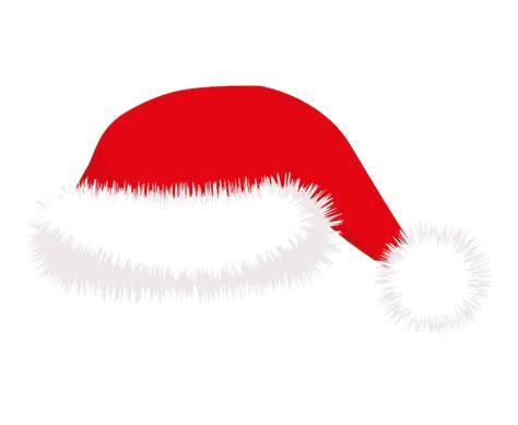 Sombrero Rojo De Pap Noel Ilustraci N Vectorial Vector Premium