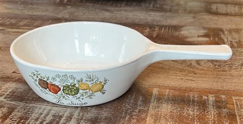 Corning Ware Spice Of Life La Sauge 1 Pint Sauce Pan With Lid P 81 B Etsy