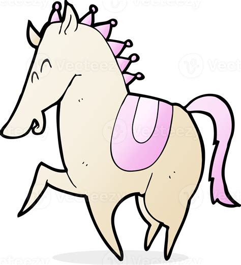 Cartoon Prancing Horse 44925184 Png