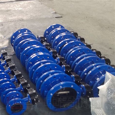 Ductile Iron Epdm Nbr Lined Industrial Control Double Concentric Flange