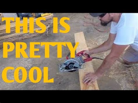 Cutting An 88 Timber With A Skilsaw Mag 77 YouTube