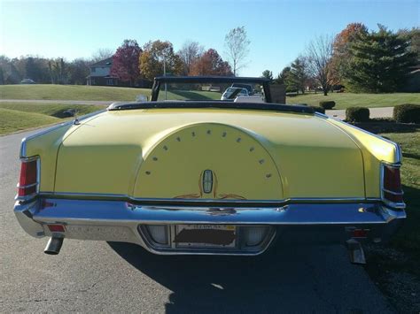 1971 LINCOLN MARK III CONVERTIBLE 460 DUAL QUADS for sale