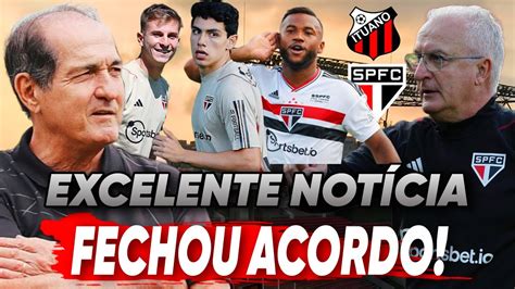 Excelente Not Cia Spfc Fecha Acordo Dorival Ituano X S O Paulo