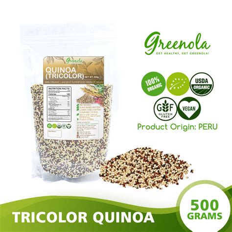 Greenola Organic Tricolor Quinoa G Lazada Ph