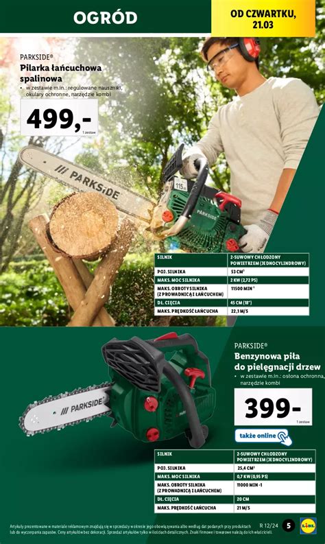 Gazetka Promocyjna Lidl Katalog Parkside Wa Na Do