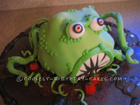 Coolest Halloween Monster Cake