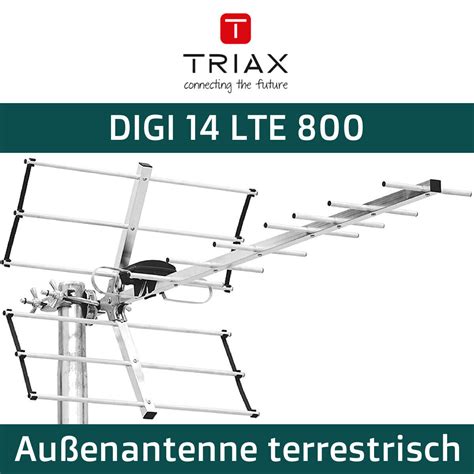 Uhf Antenne Terrestrisch Au Enantenne Tv Antenne Triax Digi Lte