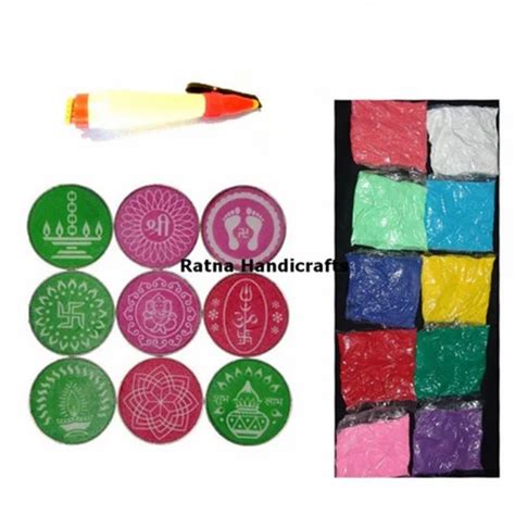 Assorted Round Rangoli Stencils Rangoli Jali At Rs Piece In New