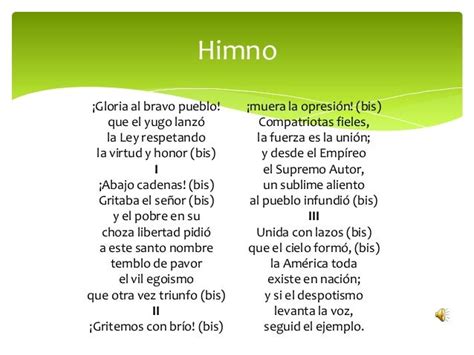 El himno nacional de venezuela completo - Imagui