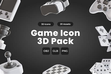 Premium Game 3d Illustration Pack From Sports And Games 3d Illustrations